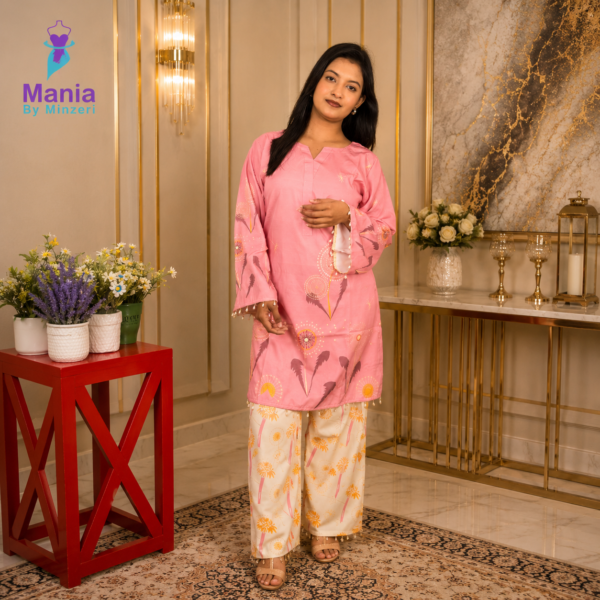 Candy Splash // Soft Thai Silk Fabric // Co Ord’s 2PCS Set