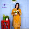 Sunshine Pearl // Soft U-Cut Slub Cotton Fabric // Co-Ord’s 2PCS Set