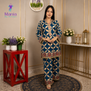 Bloom Burst // Soft Thai Silk Fabric // Co Ord’s 2PCS Set