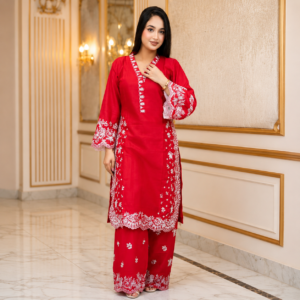 ChatGPT Image Aug 5, 2026, 12_11_23 PM Color Riot // Cut Work Embroidery Work Cotton Fabric // Co-Ord’s 2PCS Set